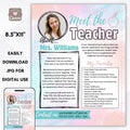 meet the teacher flyer